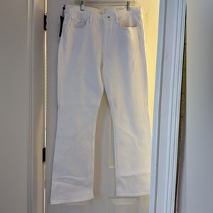 rag & bone Women's White Bootcut Peyton Jeans NWT